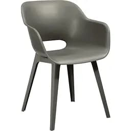 Кресло садовое пластиковое Allibert Akola бежевое