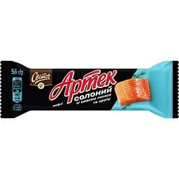 Вафли Світоч Артек соленый со вкусом лосося и укропа 56 г