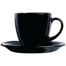 Сервиз чайный Luminarc Carine Black 6 персон 220 мл (P4672)