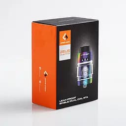 Атомайзер для вейпу Zeus Dual RTA Atomizer Rainbow (am302) - мініатюра 6