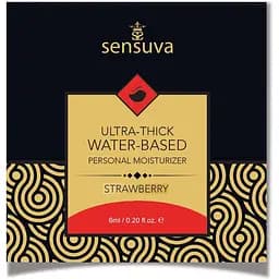 Пробник Sensuva - Ultra-Thick Water-Based Strawberry (6 мл)