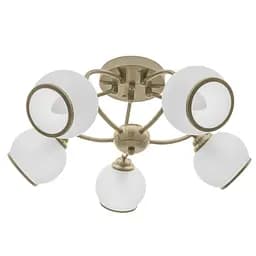 Люстра потолочная Brille классическая E27 60W BZ (LK-603C/5)