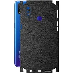 Захисна плівка StatusSKIN для Realme 3 Корпус Вініл Шкіра чорна