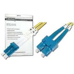 Оптичний патчкорд Digitus LC/UPC-SC/UPC, 9/125, SM, OS2, duplex, 5м (DK-2932-05)