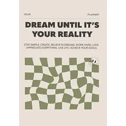 Планер (Story) Script "Dream until it’s your reality"