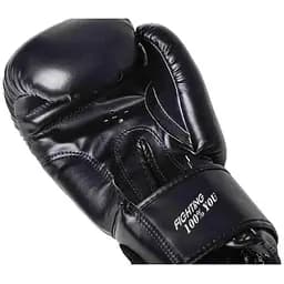 Рукавиці боксерські Power Play PP 3004, Black - 10 унцій - мініатюра 5