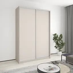 Шкаф-купе двухдверный MebelStar Комбо AL 2ДСП 160x60x240 см Кашемир (MBS-4081)