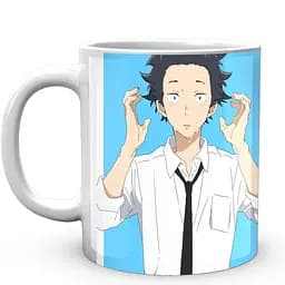 Кружка GeekLand Silent Voice Форма голоса Нишимия Ишида SV 02.08 330 мл белая