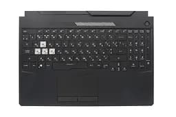 Топкейс ноутбука / верхня панель та клавіатура для ноутбука Asus TUF Gaming FA506IU, FA506IV, FX506LU (90NR03L1-R31UA0) Оригінал від Asus, Верхня панель клавіатури