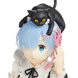 Фігурка Banpresto Рем Re Zero Рем Життя в альтернативному світі з нуля з котами 22.0 см WST anime RZ 22.114 - мініатюра 3