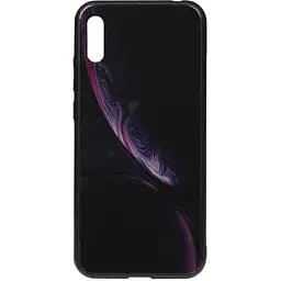 Чохол-накладка Toto Print Glass Space Case HuAwei Y6 2019 Black