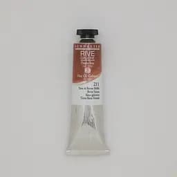 Олійна фарба Rive gauche 40 мл, Сієна палена (Burnt Sienna)