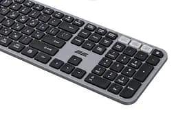 Клавіатура мембранна KS240 110key, WL/BT, EN/UK, сіро-чорний 2E teh0013890 - мініатюра 8