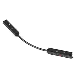 Угловой коннектор питания для магнитного шинопровода черный 48VDC