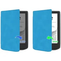 Чохол-книжка BeCover Smart Case для PocketBook 629 Verse / 634 Verse Pro 6" Light Blue (710973) - мініатюра 6