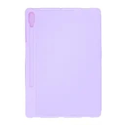 Чохол-книжка для планшета Samsung Galaxy Tab S9 Plus (SM-X810/X816B/X818U)/S9 FE+ (SM-X610/X616)/S10 Plus (SM-X820/X826), Smart Fold Pen, фіолетовий, 12.4 дюймів, з екошкіри + TPU, з магнітною застібкою, підставкою, тримачем під стилус, протиударний - мініатюра 2