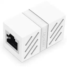 Соединитель сетевых кабелей витой пары Ugreen NW114 RJ45 Network Keystone Coupler (20311)