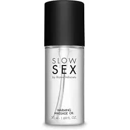Розігрівальна їстівна масажна олія Bijoux Indiscrets Slow Sex Warming massage oil
