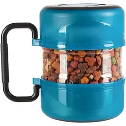 Ємність Trixie для зберігання, з двома мисками (2491)