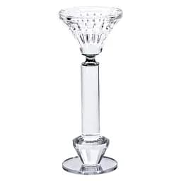 Підсвічник скляний Crystal lotus декоративний 17.3 см Yiwu HP-4-10S - мініатюра 2