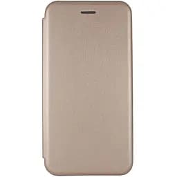 Шкіряний чохол-книжка Classy для Xiaomi Redmi 8 Золотий