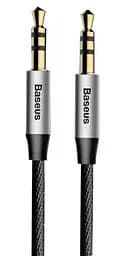 Кабель Baseus Yiven Audio Cable M30 1.5M Silver+Black