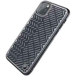 Чохол-накладка Nillkin Herringbone Case Apple iPhone 11 Pro Black - мініатюра 3