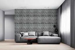 Самоклеюча декоративна 3D панель у рулоні Loft Expert 2238-5 Під сіру цеглу700x3080x5 мм