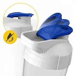 Шейкер спортивний 4FIZJO Ultra 700 мл White/Blue (P-5905973407076) - мініатюра 4