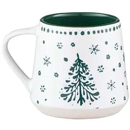 Чашка Ardesto Christmas New Year's кераміка 350 мл біла (AR3092) - мініатюра 3