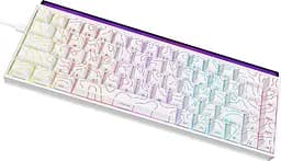 Клавіатура Ajazz NK68 Red switches Side contour White (NK68-R-S-W) - мініатюра 3