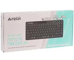 Клавіатура A4Tech Fstyler FBK26C AS Black (FBK26C AS (Black)) - мініатюра 7