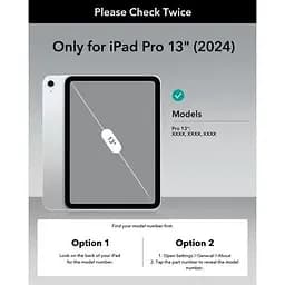 Чохол-клавіатура ESR Ascend Keyboard Case US Layout-Black для iPad Pro 13" (2024) (6B0200101) - мініатюра 2