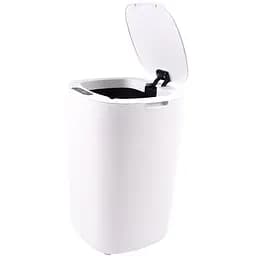 Мусорное ведро Supretto сенсорное с крышкой 10 л белое (83840001)