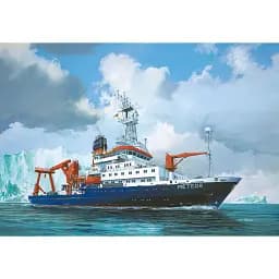 Збірна модель Revell Німецький дослідницький корабель Метеор рівень 4, масштаб 1:300, 181 деталь (RVL-05218) - мініатюра 14