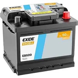 Автомобільний акумулятор Exide Excell 6СТ-50Ah АзЕ 450A EN EB500 (3661024034517)