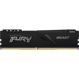 Модуль пам'яті Kingston Fury Beast DDR4 8GB 3200MHz Black (KF432C16BB/8)