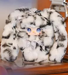 Колекційна м'яка іграшка з кільцем 10/10 Toys "Yooki.Чарiвнi Кролики (Hopping Bunny)" V13 10_10 Art.2025-9-15 - мініатюра 9