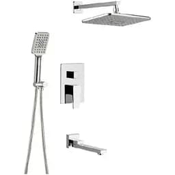 Душова система прихованого монтажу Mixxus Premium Mark 009 Inner BOX MI6640, Хром