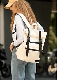 Рюкзак ролл Sambag унісекс RollTop LTT білий 41 x 30 x 16 см (24238008) - мініатюра 2
