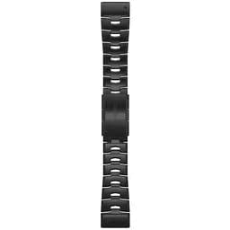 Ремінець Garmin Fenix 6X 26 мм QuickFit Carbon Gray DLC Titanium Band 010-12864-09