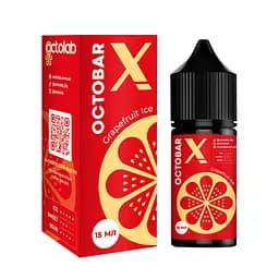 Набір компонентів для самозамісу сольової заправки Octobar X 30 мл Grapefruit Ice Грейпфрут Айс, 0-65 мг (17896)