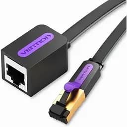 Патч-корд Vention CAT7 FTP Ethernet, 1 m, Black (ICBBF)