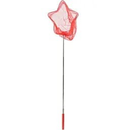 Дитячий сачок для метеликів Зірка MS 1287-3 ручка-телескоп 86 см Червоний