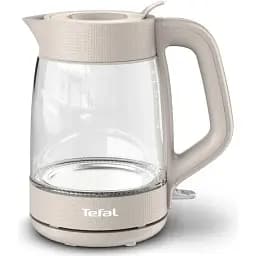 Електрочайник Tefal Morning Glass Kettle бежевий (KO2G0BE0) - мініатюра 3
