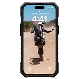 Протиударний чохол UAG Pathfinder with MagSafe Ice для iPhone 15 (114291114343) - мініатюра 3