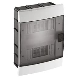 Електричний щиток внутрішній Horoz Electric 24 з пружинною системою блокування білий