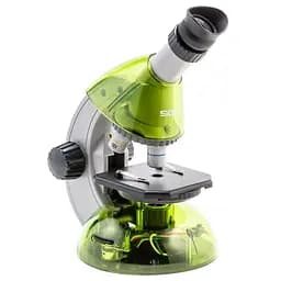 Микроскоп детский SIGETA MIXI 40x-640x Green с адаптером для смартфона и набором для опытов (65912)