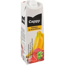 Нектар Cappy из банана, клубники, яблока и черноплодной рябины 1 л