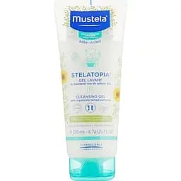 Нежный очищающий гель Mustela Stelatopia для атопической кожи 200 мл